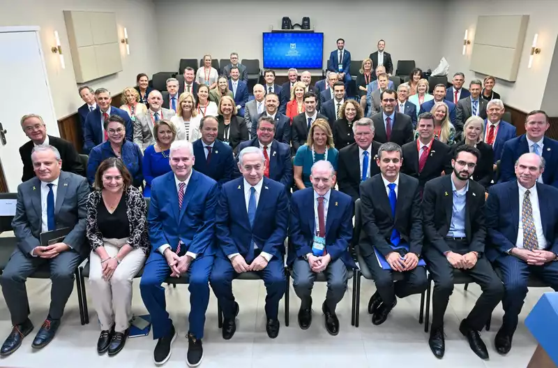 Netanyahu with Congress